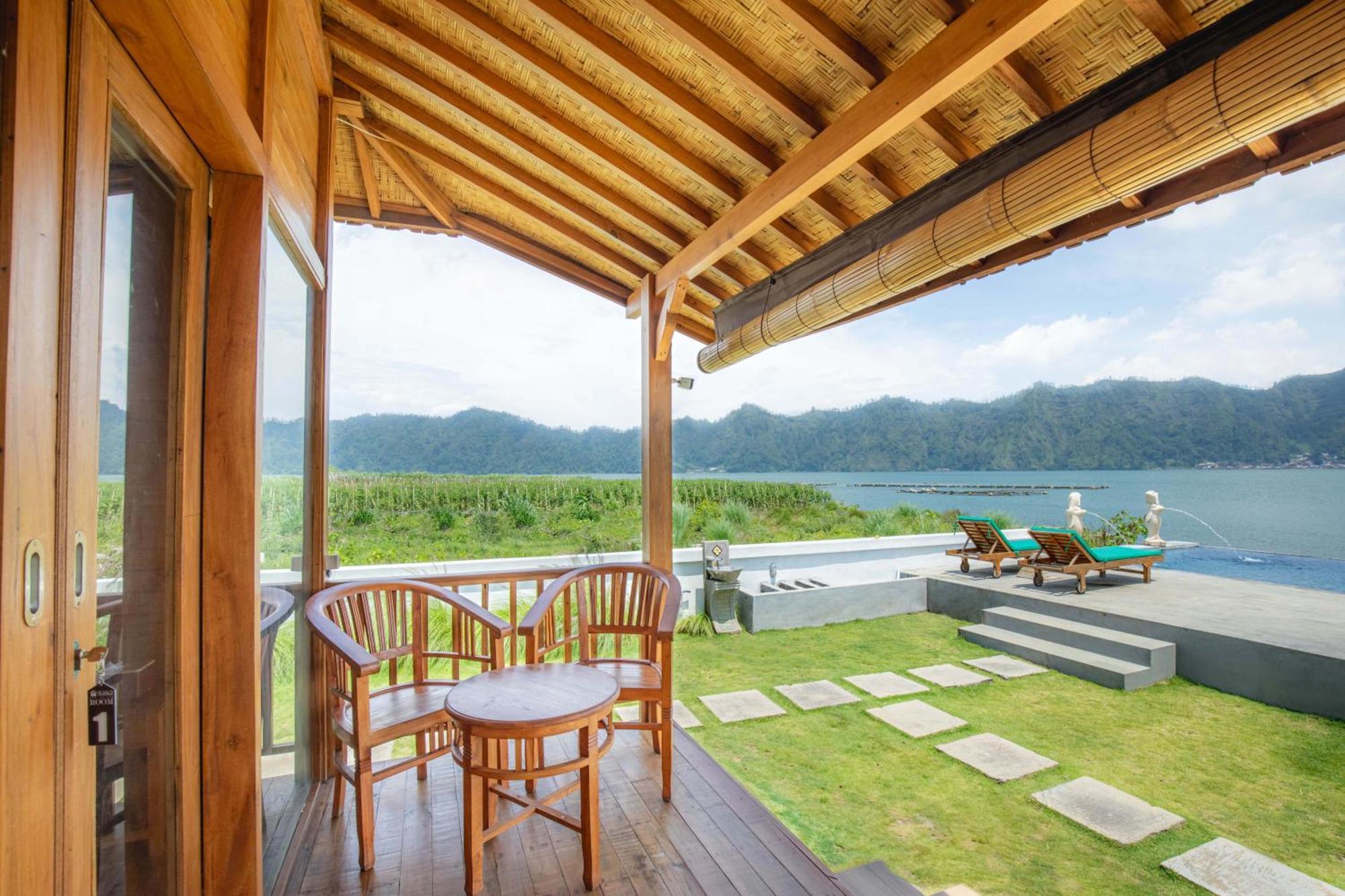 D Sila'S Tepi Danu Villas Kintamani & Natural Hot Spring Kültér fotó